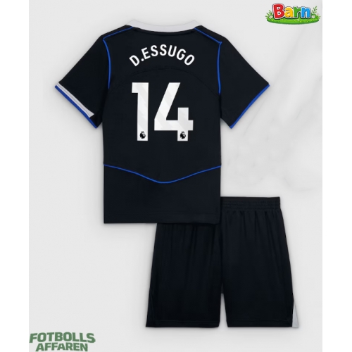 Chelsea Dario Essugo #14 Tredjeställ Barn 2025-26 Kortärmad (+ Korta byxor)